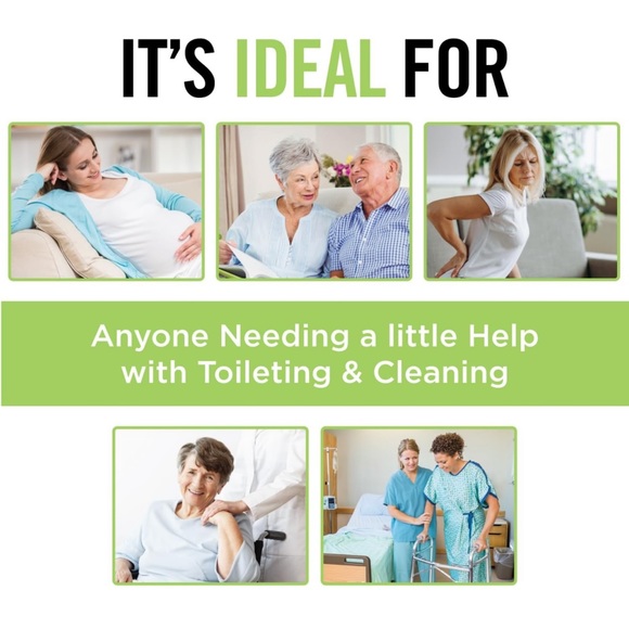 New original box TOILET AID PERSONAL CLEANER Holds toilet paper after surgery - Picture 3 of 10